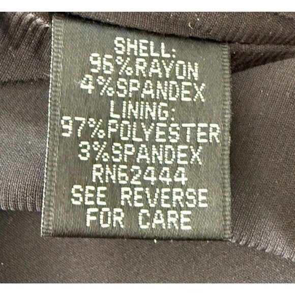 Artelier Nicole Miller Round Neck Long Sleeve Pullover Dress Women's Sz 8 - Picture 9 of 11